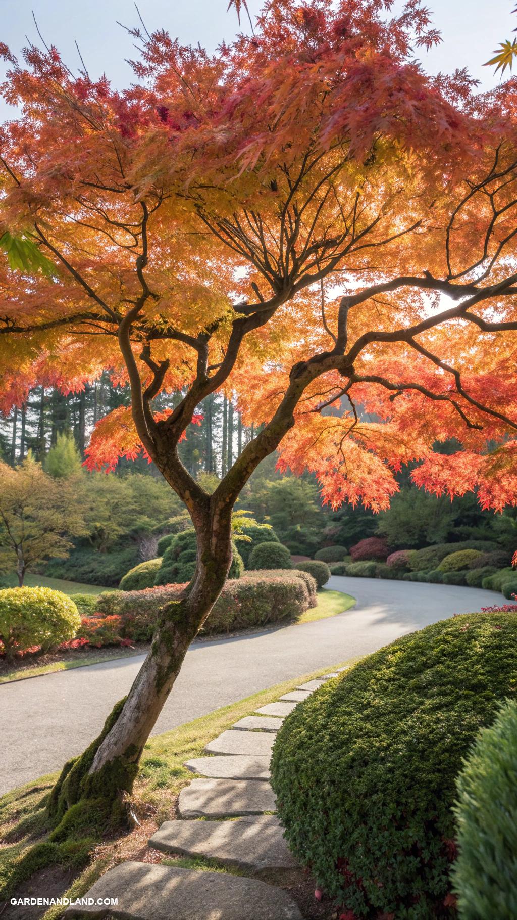 best shrubs and bushes Japanese maple for stunning fall foliage