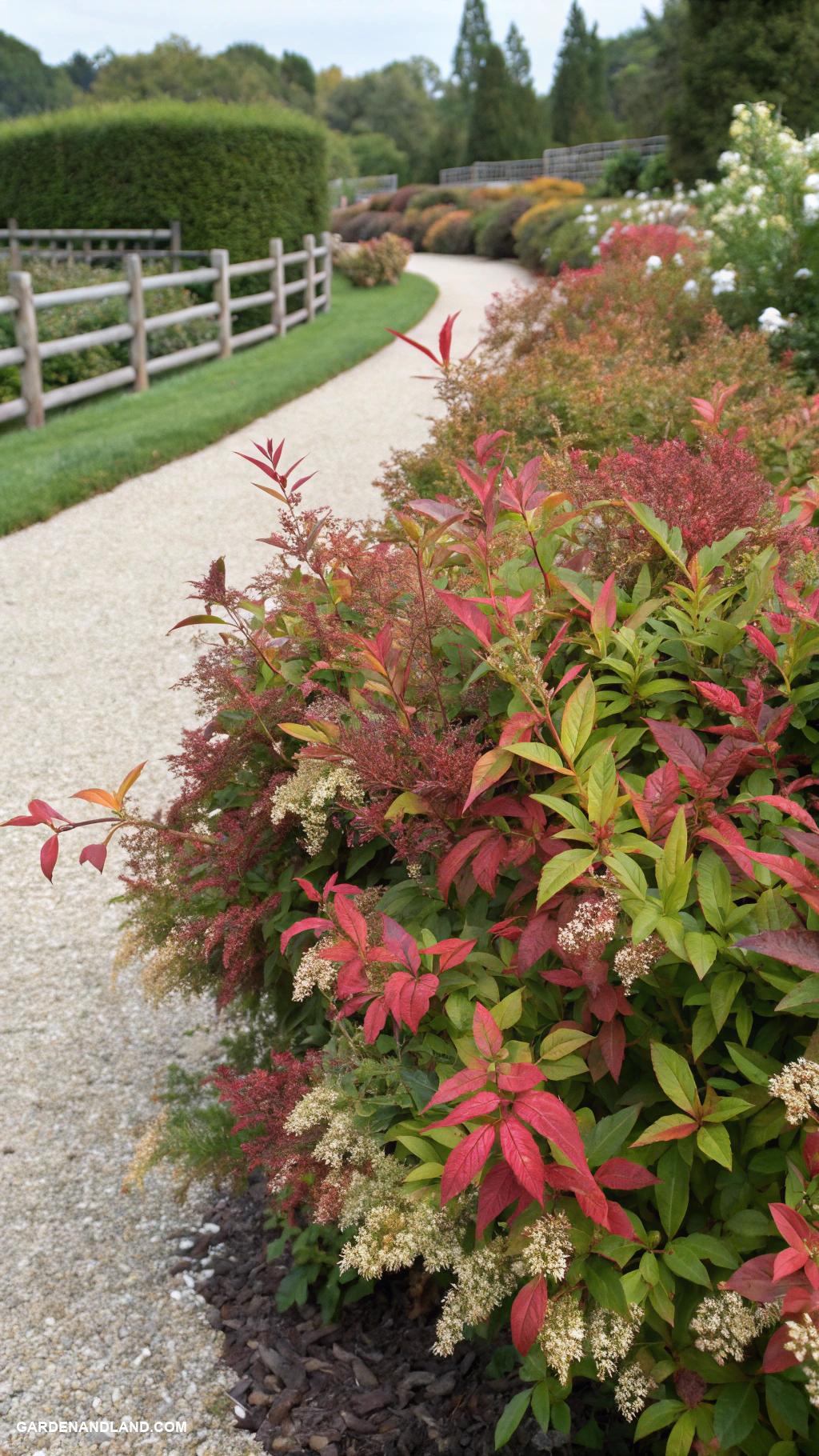 best shrubs and bushes Nandina offers colorful foliage year round