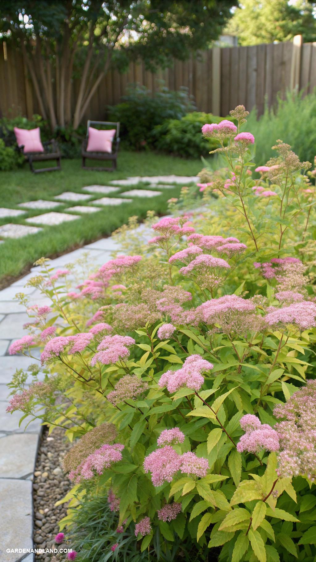 best shrubs and bushes Spirea for low maintenance seasonal interest
