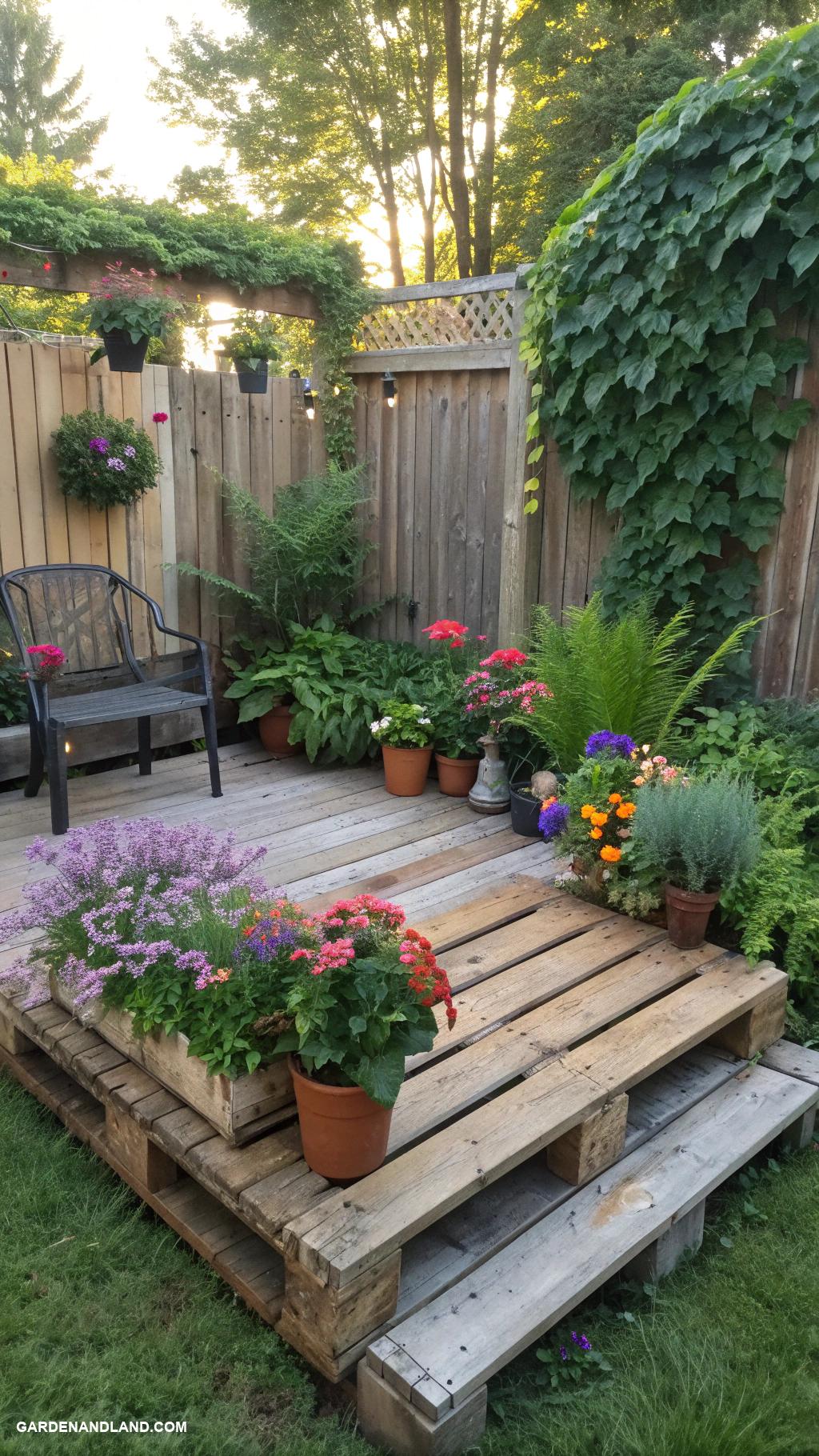 deck ideas DIY pallet decks for a rustic look