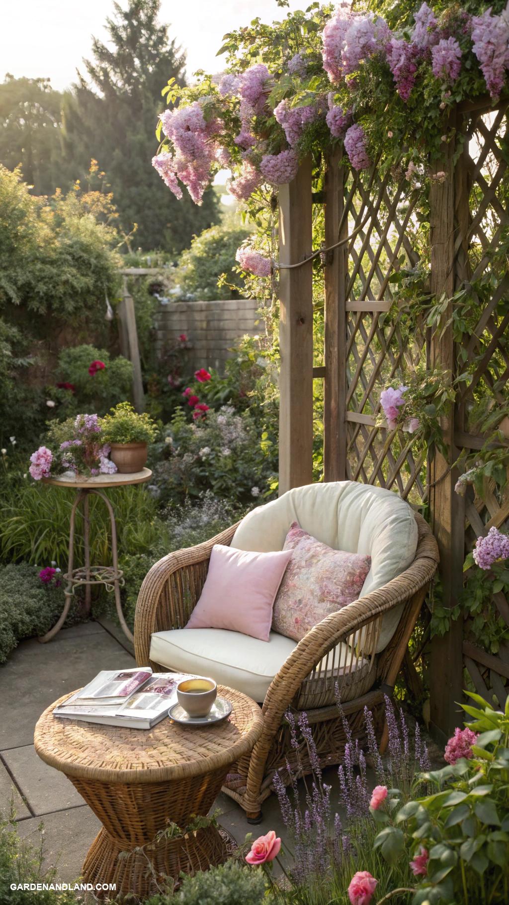 easy landscaping ideas Create a cozy seating nook