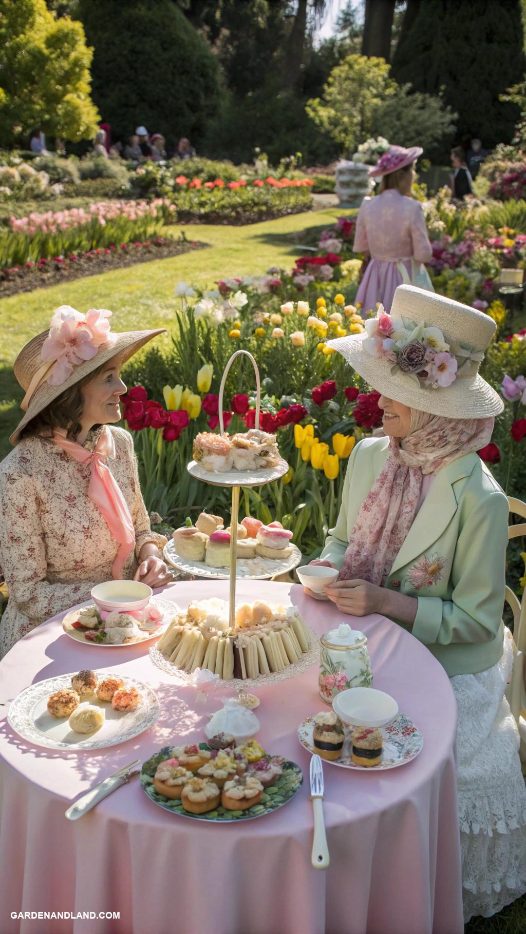 garden party ideas Themed costume garden tea party