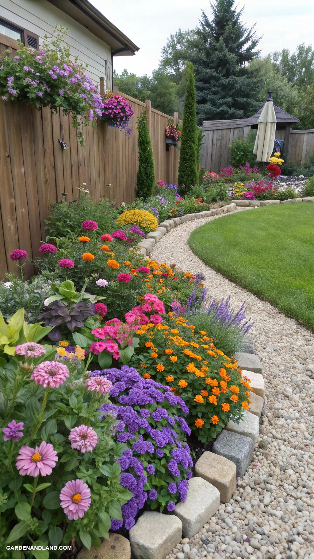 landscaping around house Create a butterfly friendly flower bed