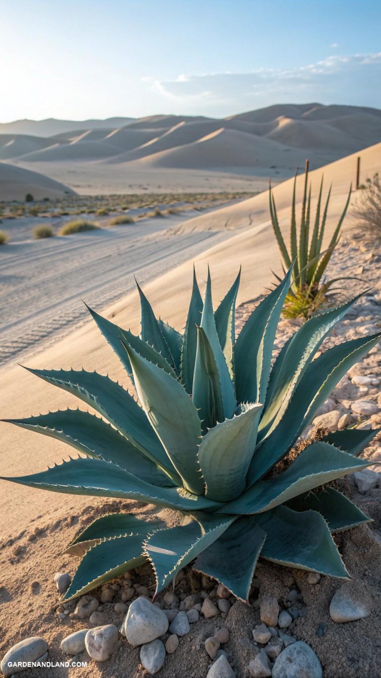 drought tolerant plants Agave Sculptural leaves and stunning blooms