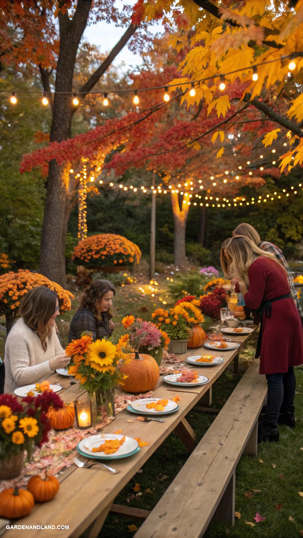 fall garden party ideas Nature scavenger hunt for all ages