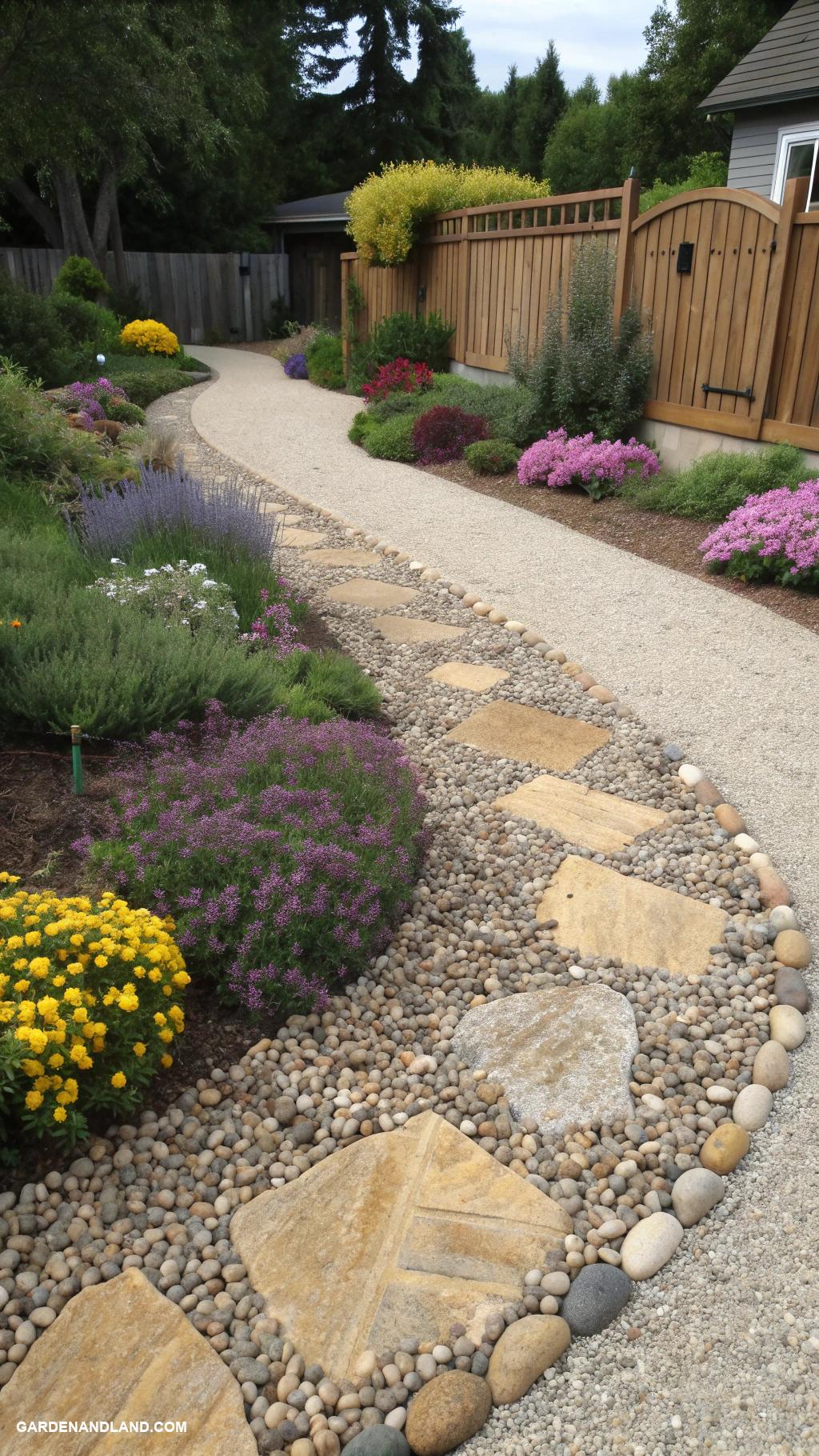 gravel driveway ideas Use recycled materials for eco friendly options