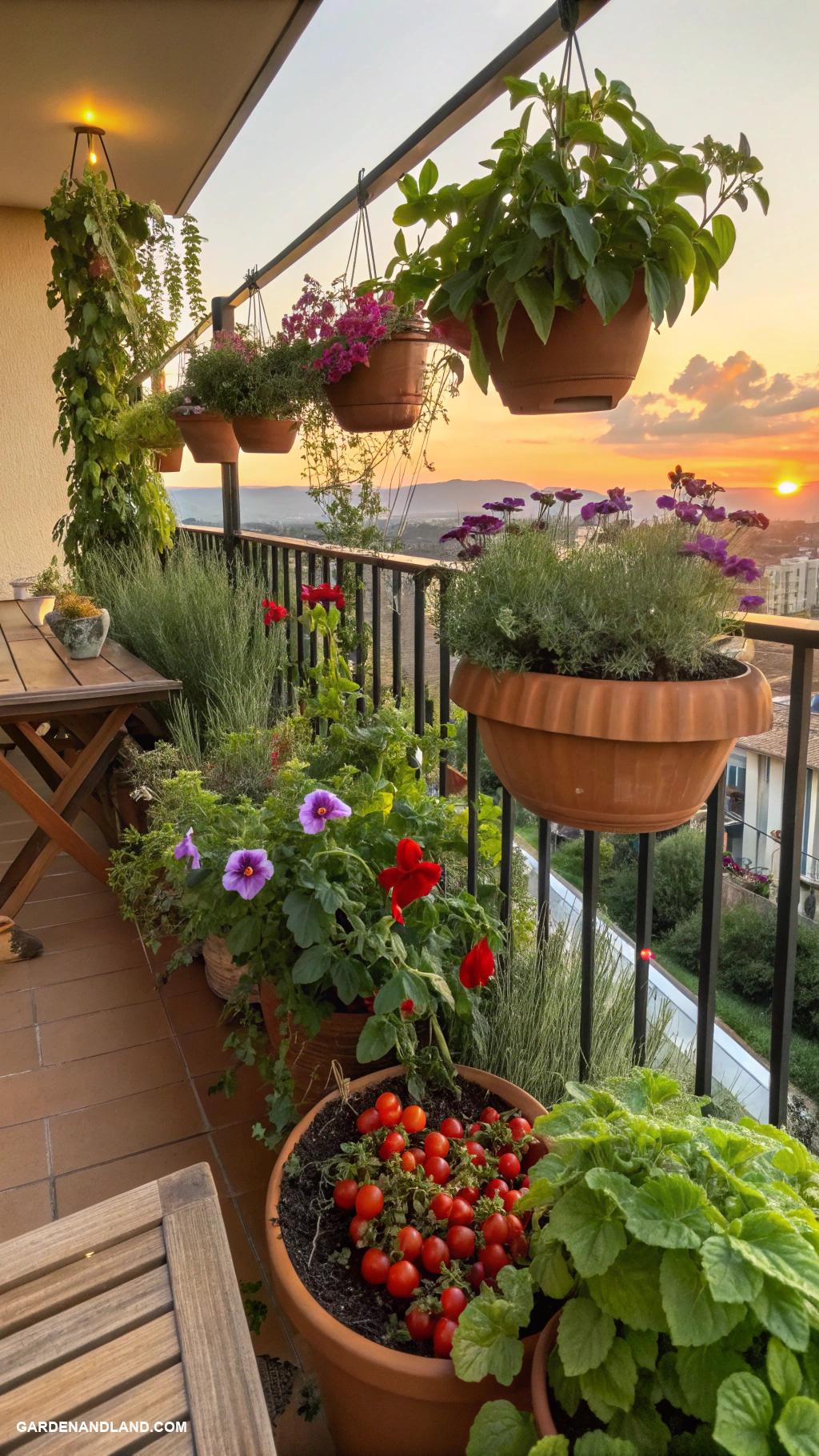 homestead gardening ideas Container gardening on balconies or porches