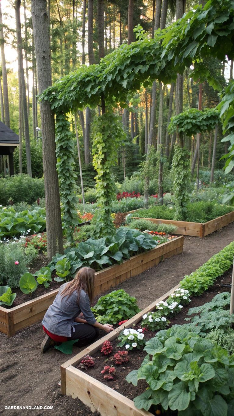 vegetable garden ideas Forest gardening for diverse edible yields