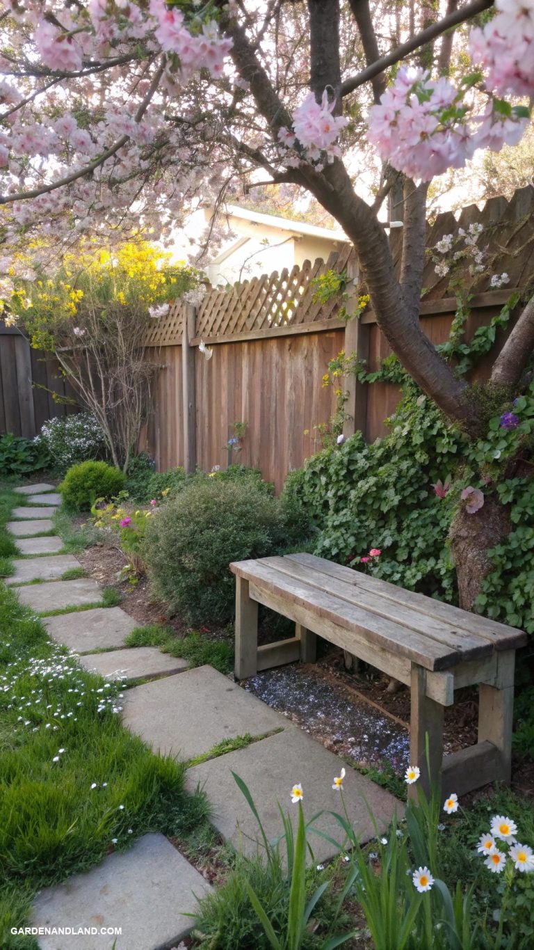cheap backyard ideas Build a simple bench from reclaimed wood