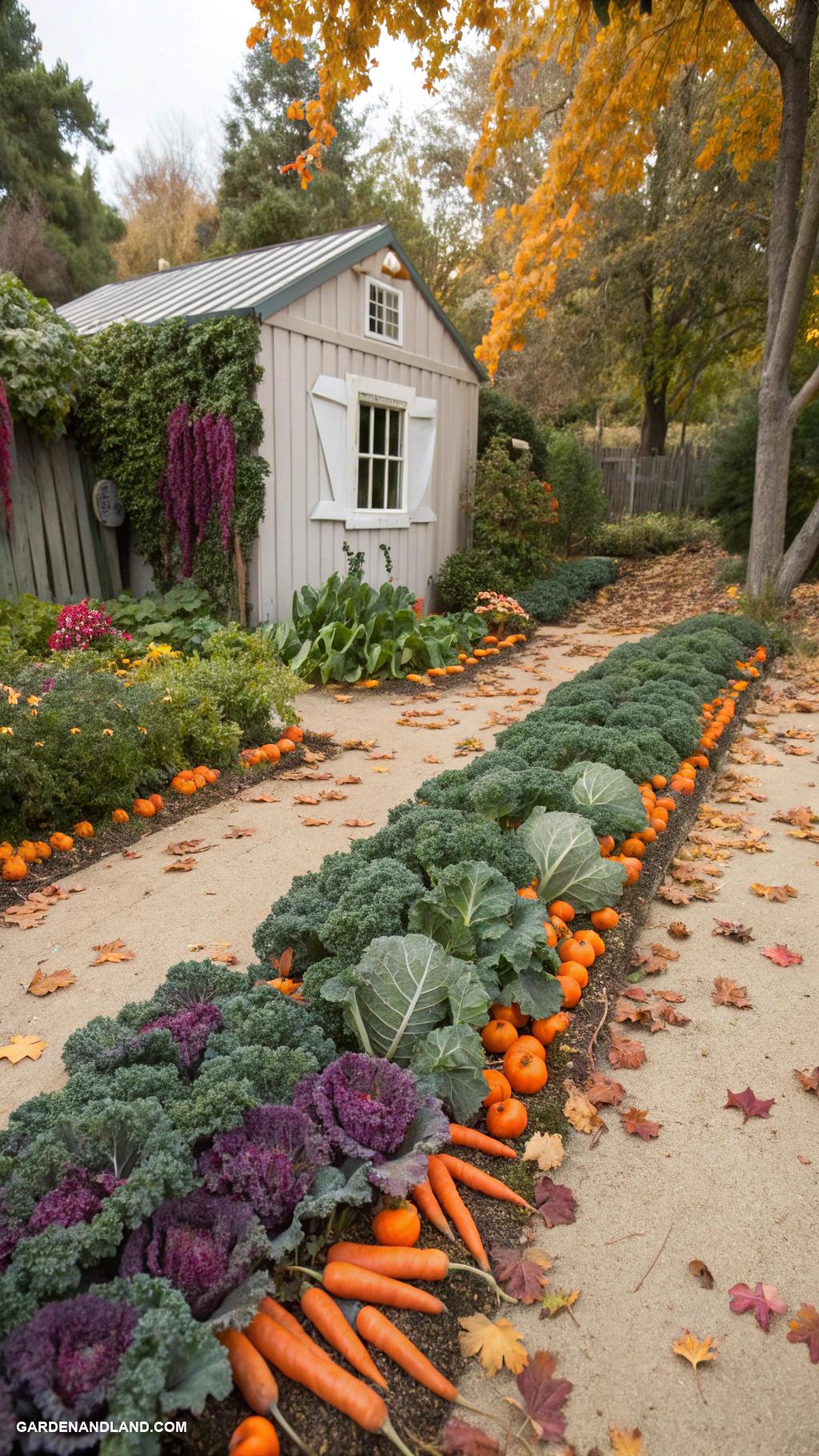 fall garden ideas Grow winter vegetables for late harvest