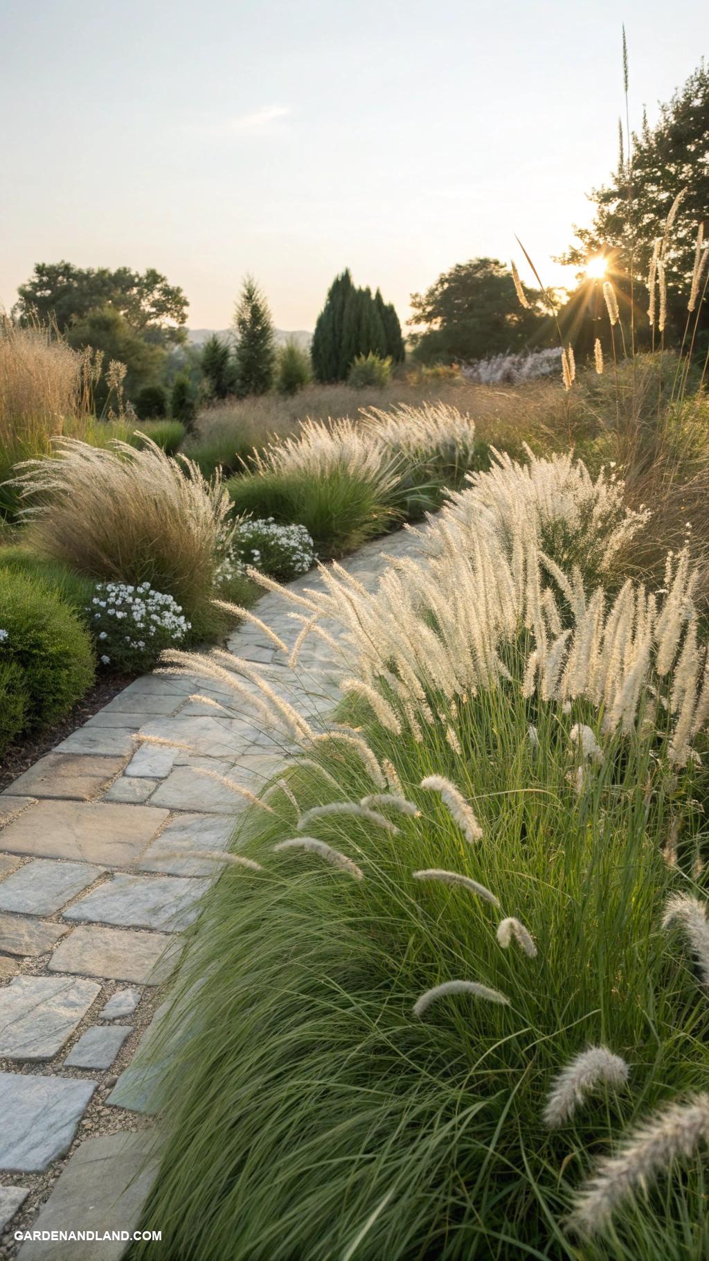 landscaping with ornamental grasses Fragrant grasses for soothing sensory gardens
