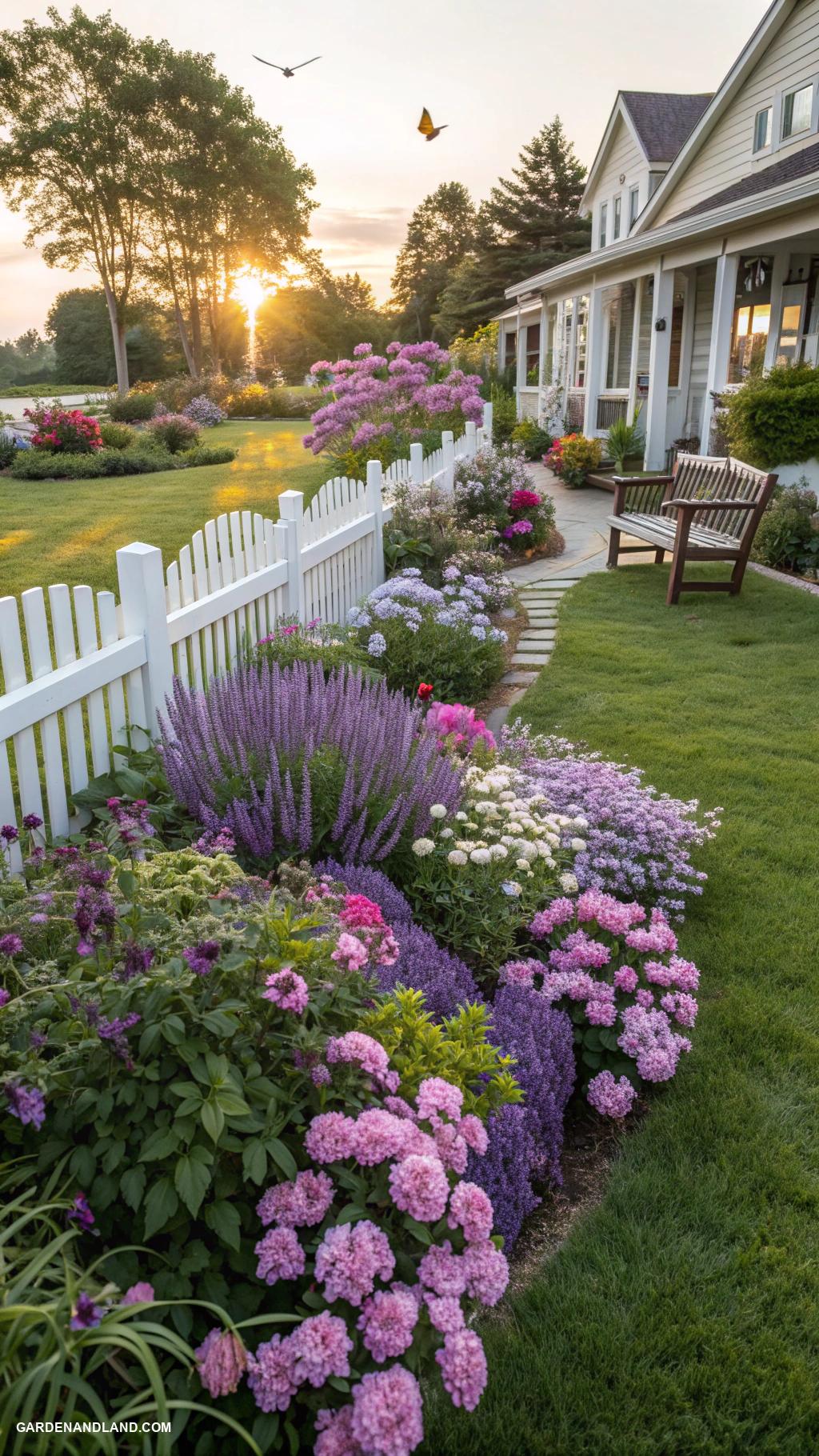 front yard garden design