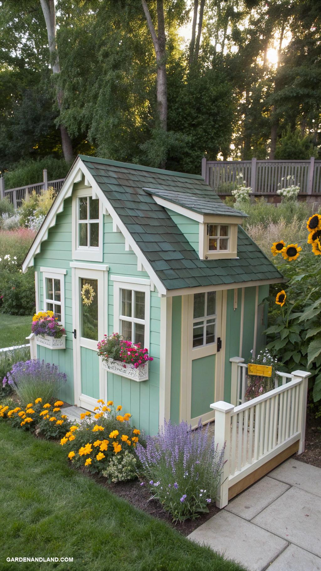 backyard shed ideas Create a childrens playhouse hideaway