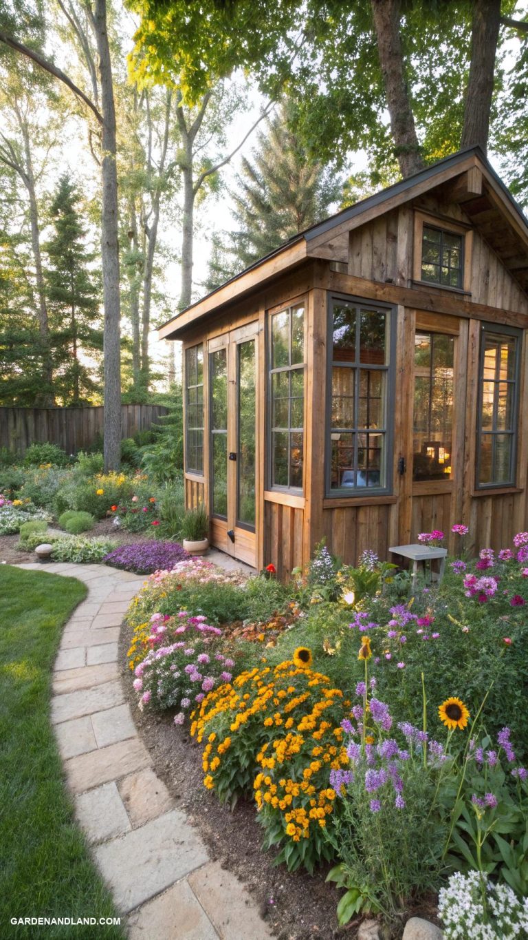 backyard shed ideas Establish a wildlife observation hub