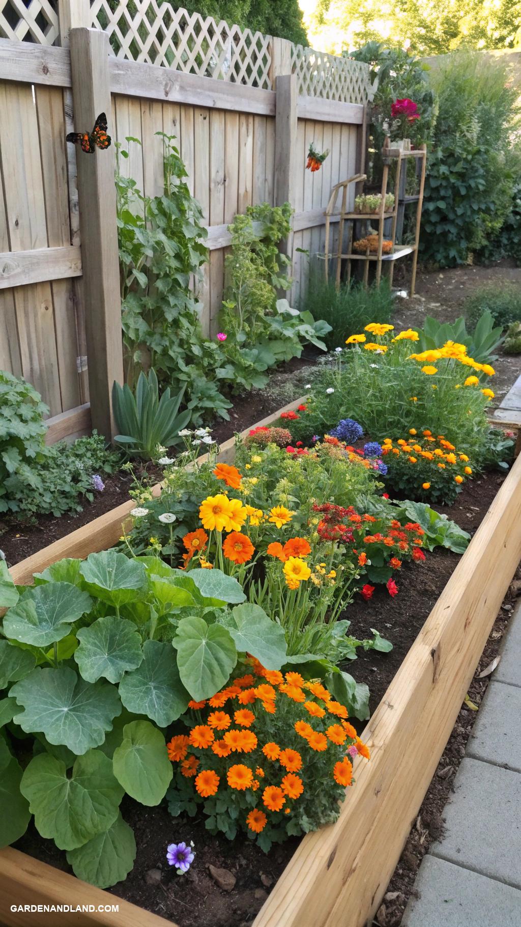 full sun planter ideas Edible flower garden for vibrant salads