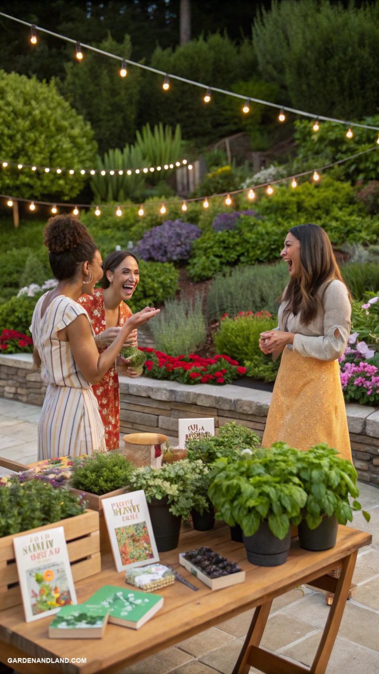 outdoor game night ideas Herb identification race with prizes