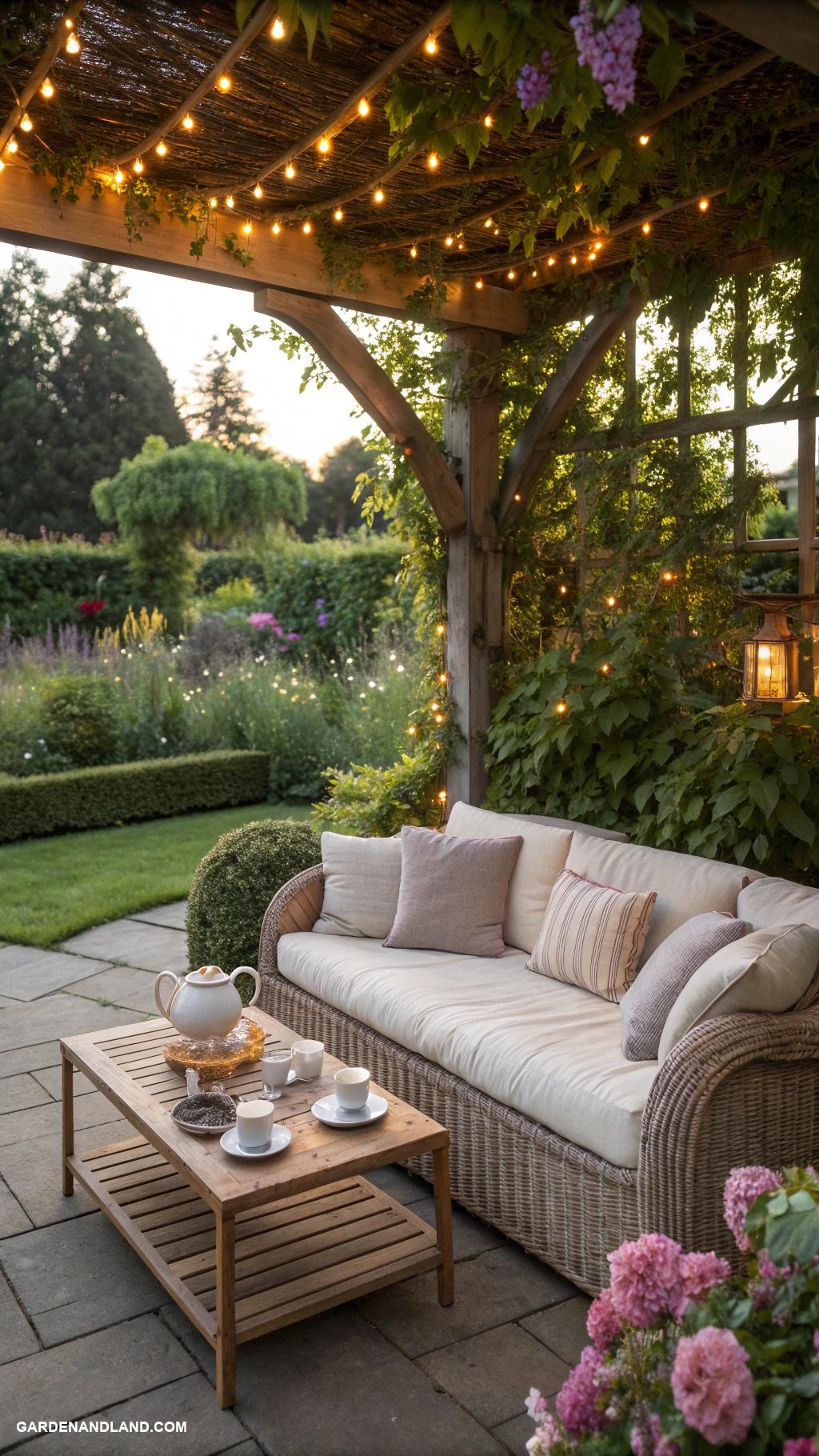 outdoor patio ideas Screened in patio with nature views