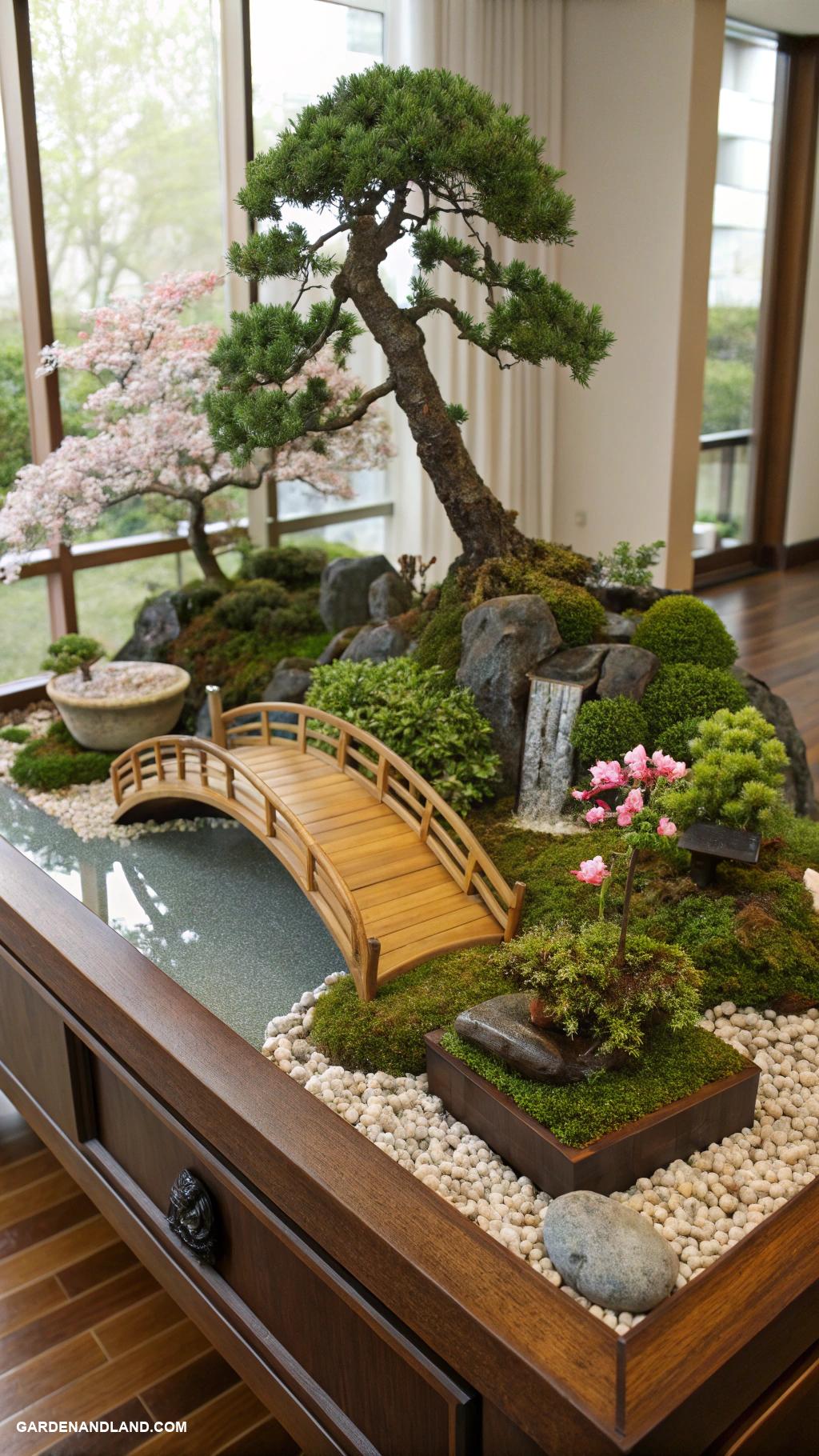 bonsai garden ideas Miniature forest bonsai garden on a tabletop