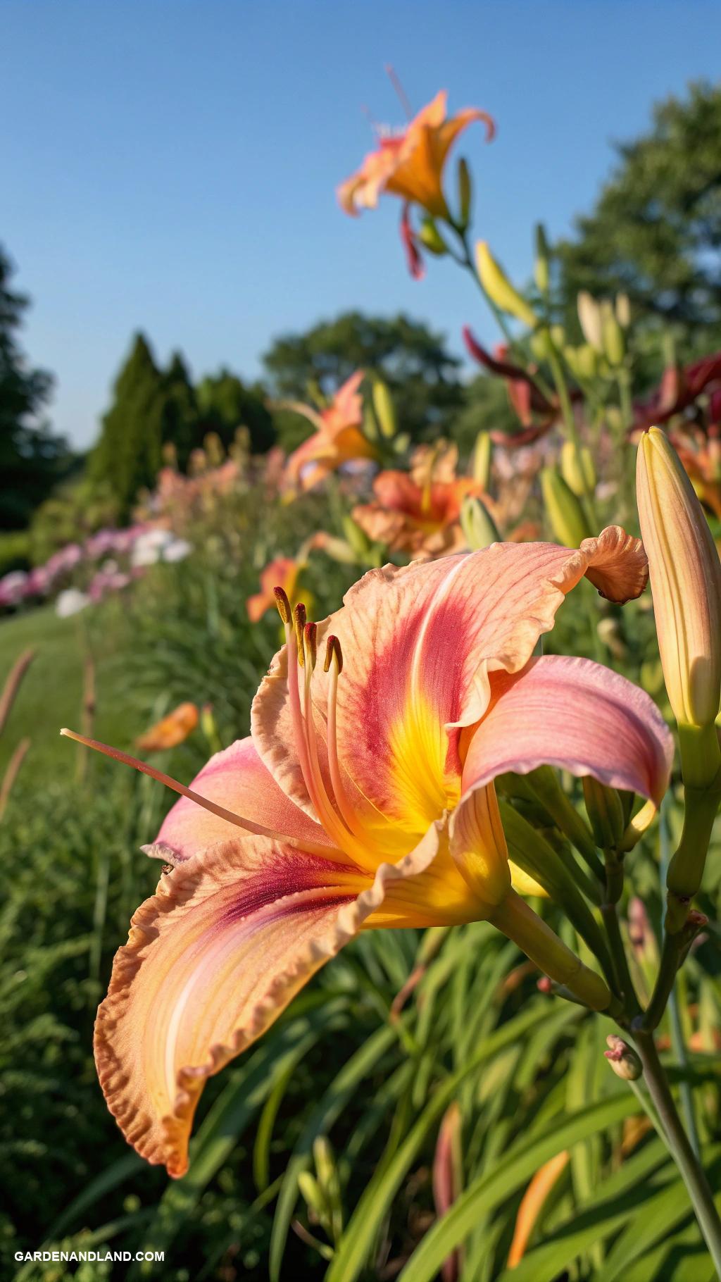 full sun perennials Daylily for varied colors and resilience