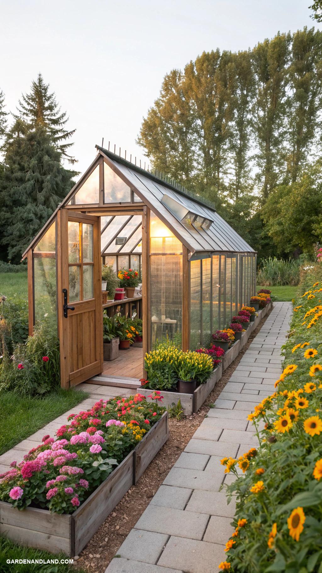 green house Container greenhouse for seasonal crops