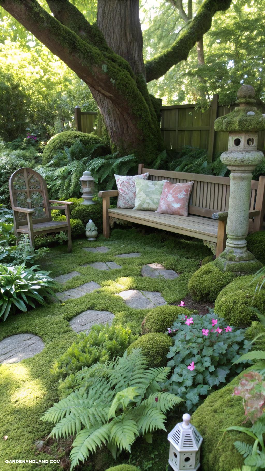 shade garden ideas Create a shaded meditation area