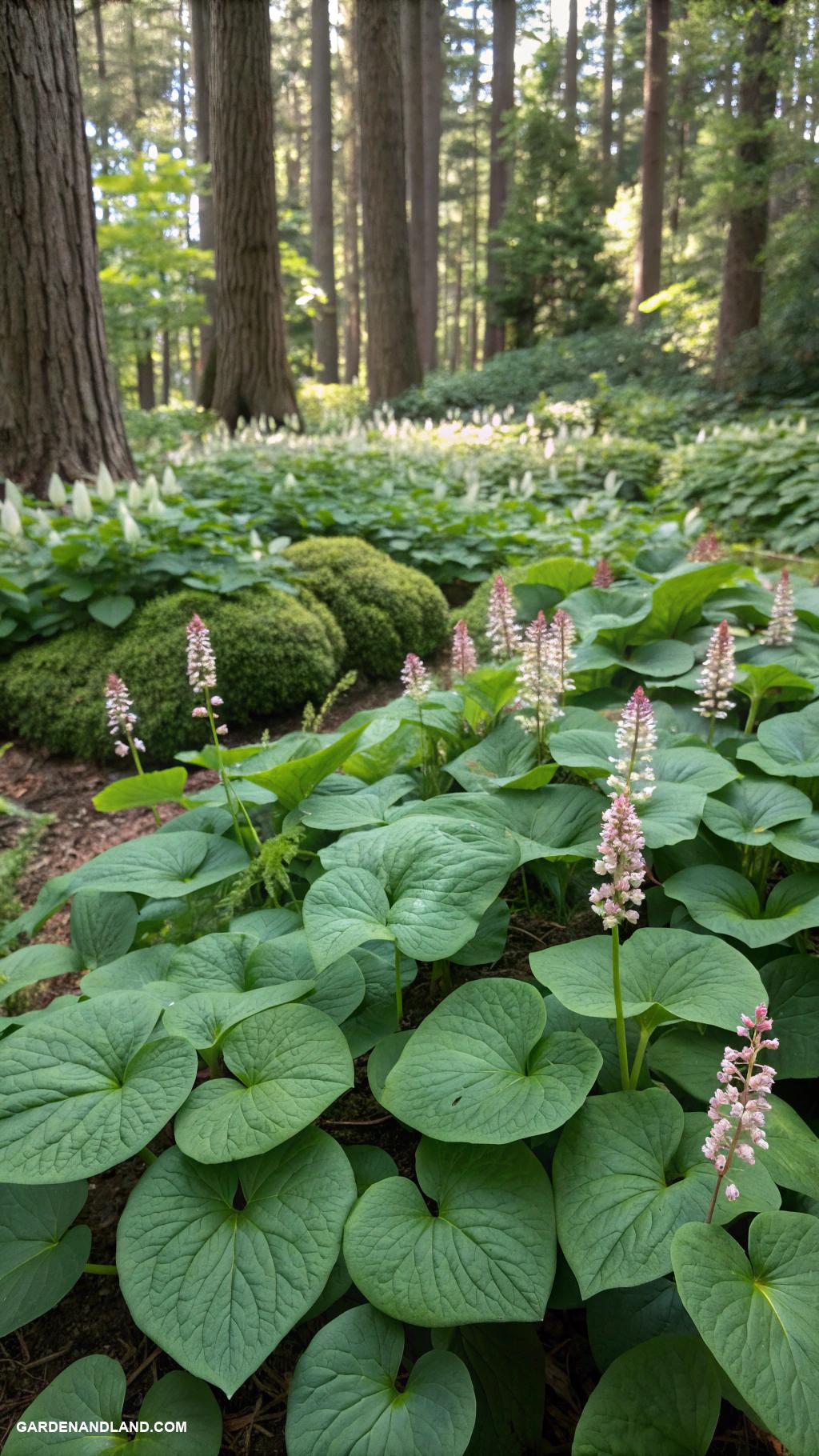 shade tolerant perrenials Wild ginger for ground cover with charm
