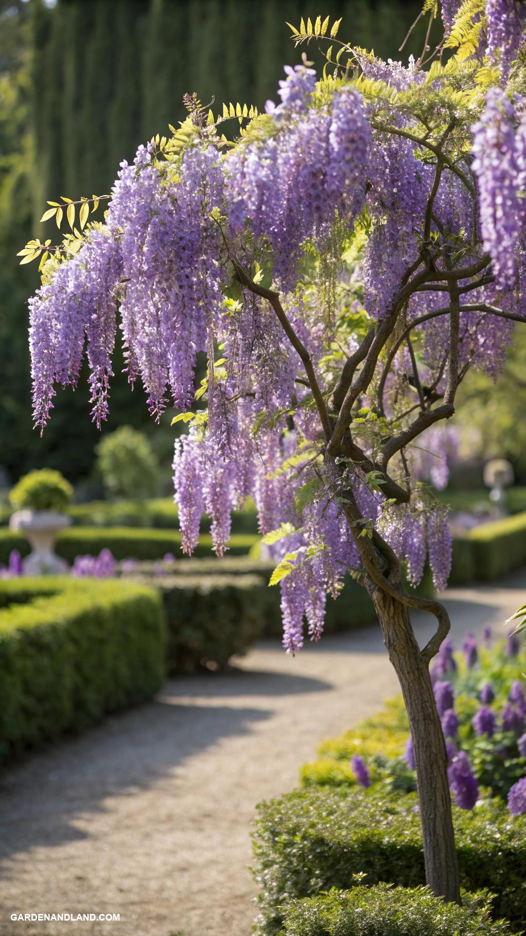 fast growing privacy shrubs Lush Lavender for fragrant privacy barriers