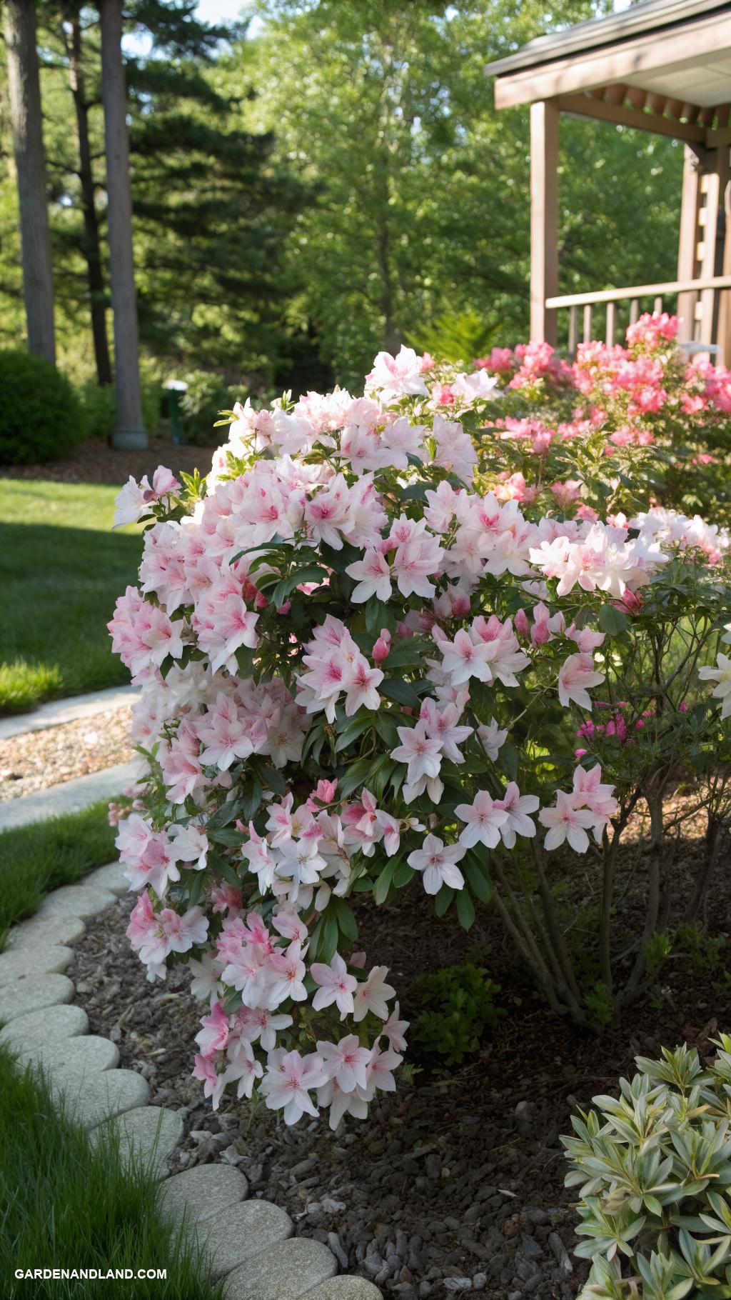 flowering shrubs Compact azaleas for small spaces and beauty