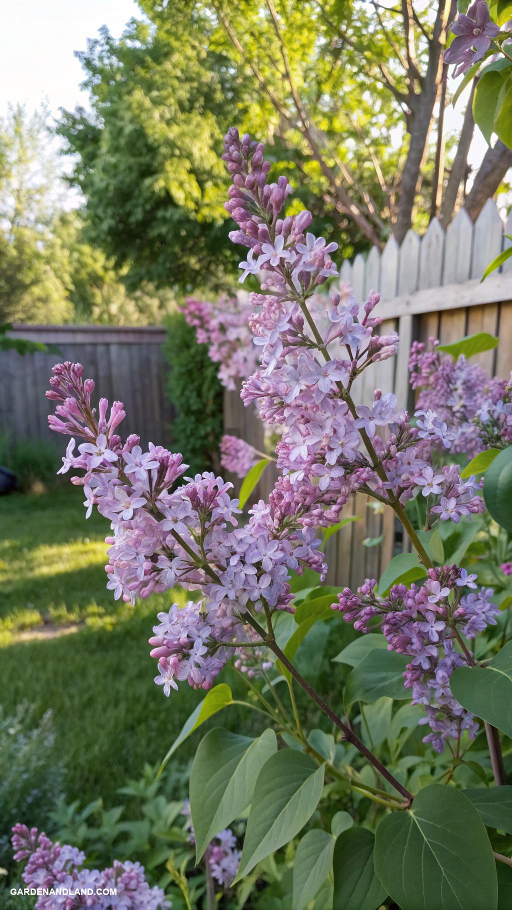 flowering shrubs Fragrant lilacs attracting pollinators effortlessly