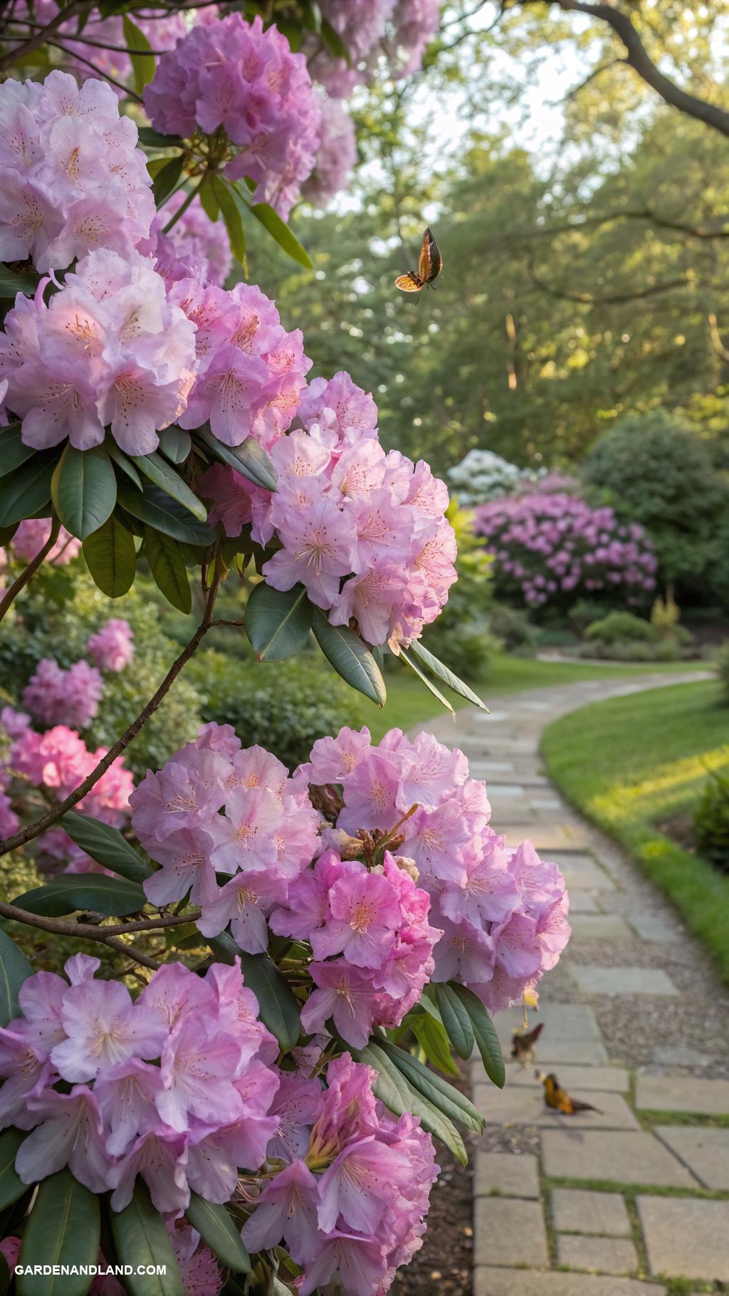 flowering shrubs Majestic rhododendrons for dramatic garden displays