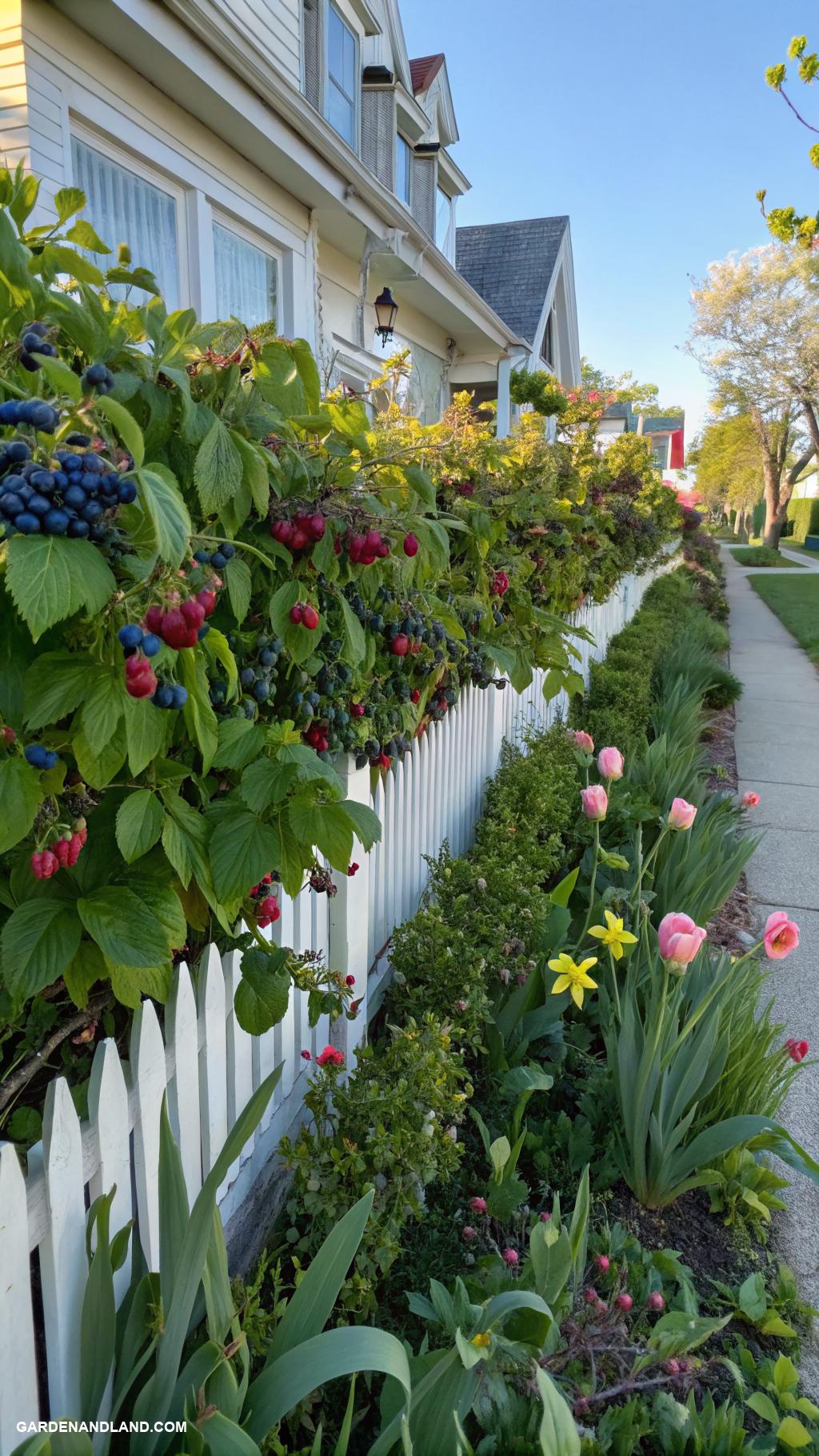 front yard hedges Fruit bearing hedge for edible landscaping