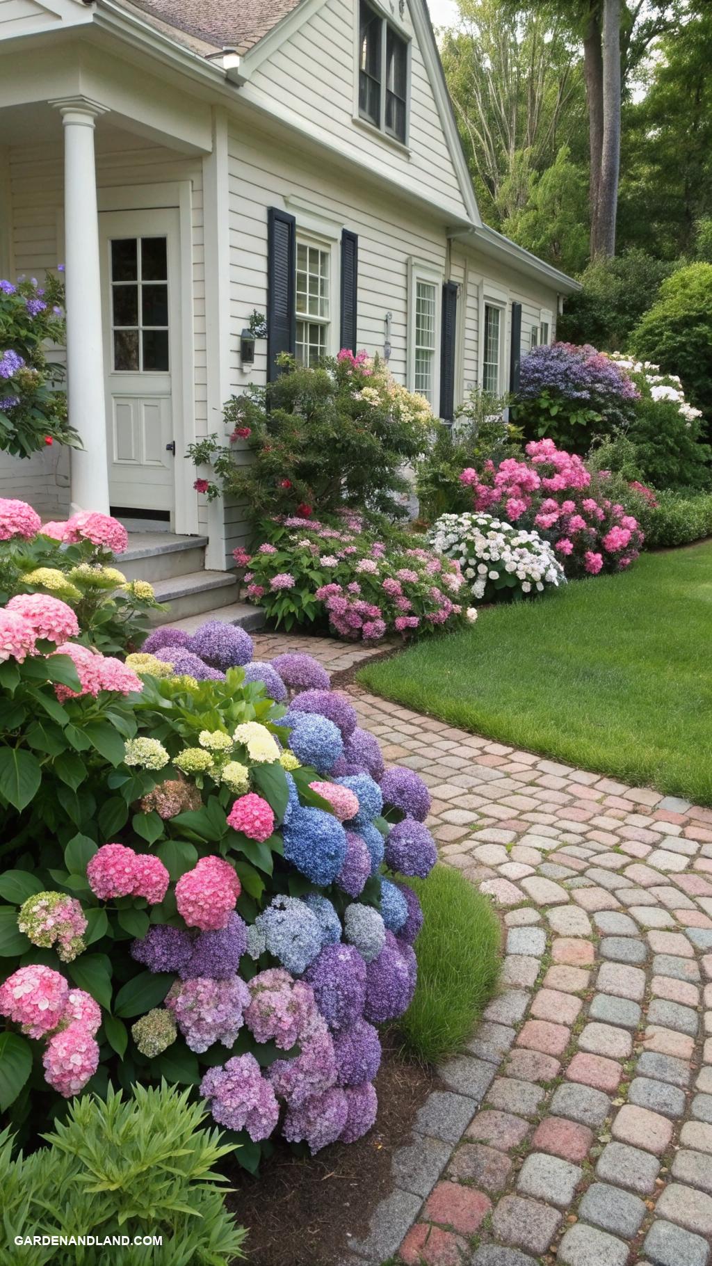 small shrubs in front of house Colorful flowering shrubs for seasonal blooms