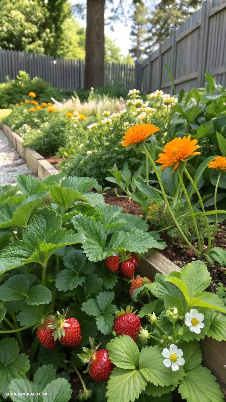 companion plants for strawberries
