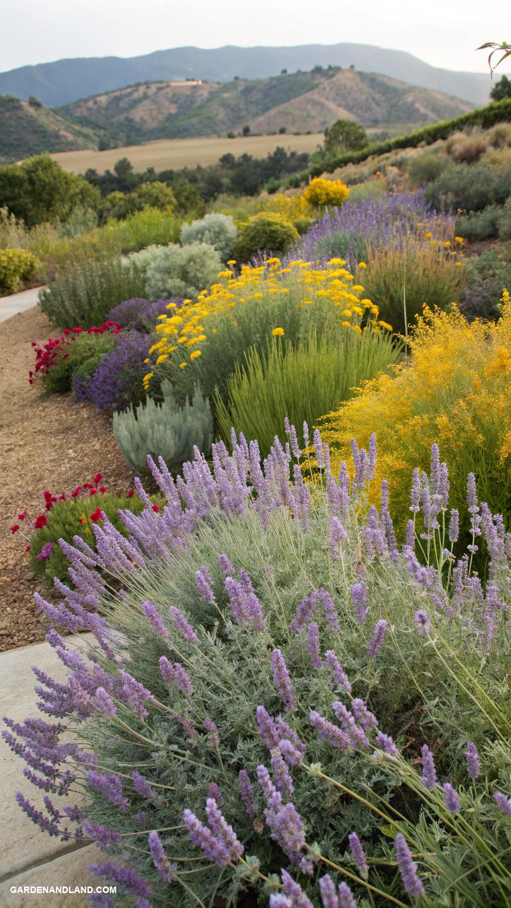 drought tolerant shrubs for full sun Sage adds aromatic foliage and color