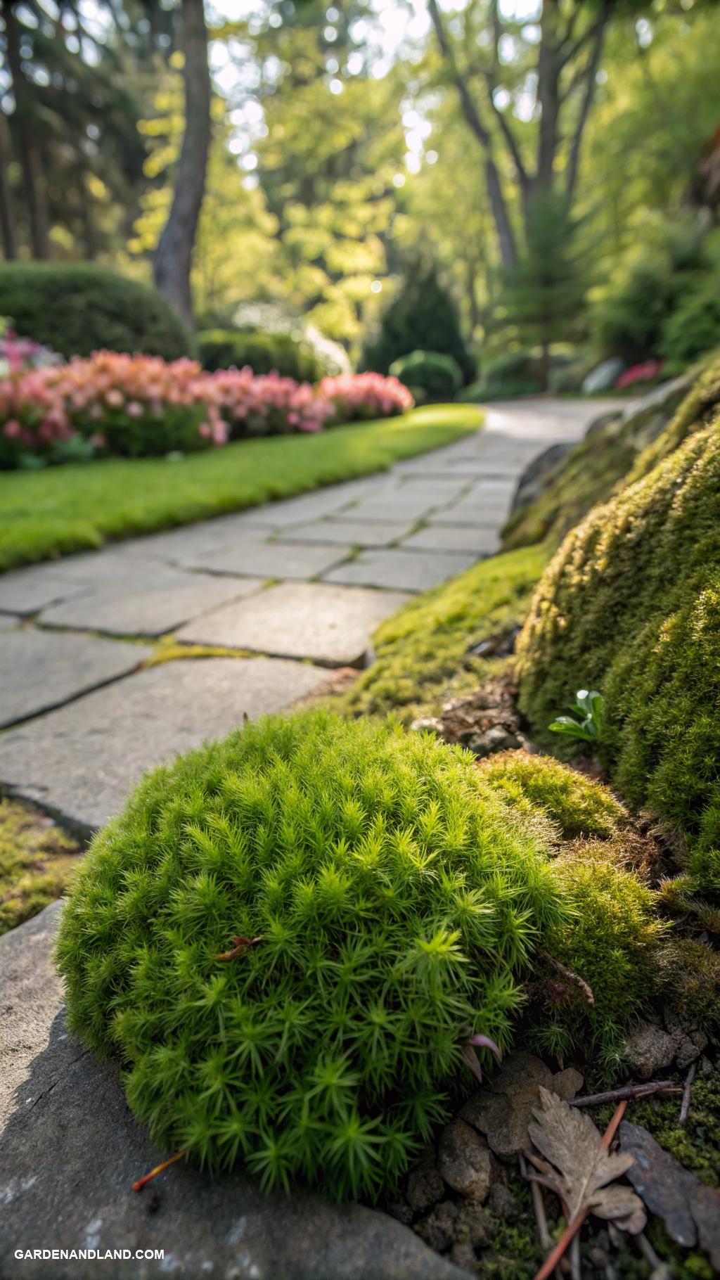 ground cover that chokes out weeds Irish moss for mat like lush appearance