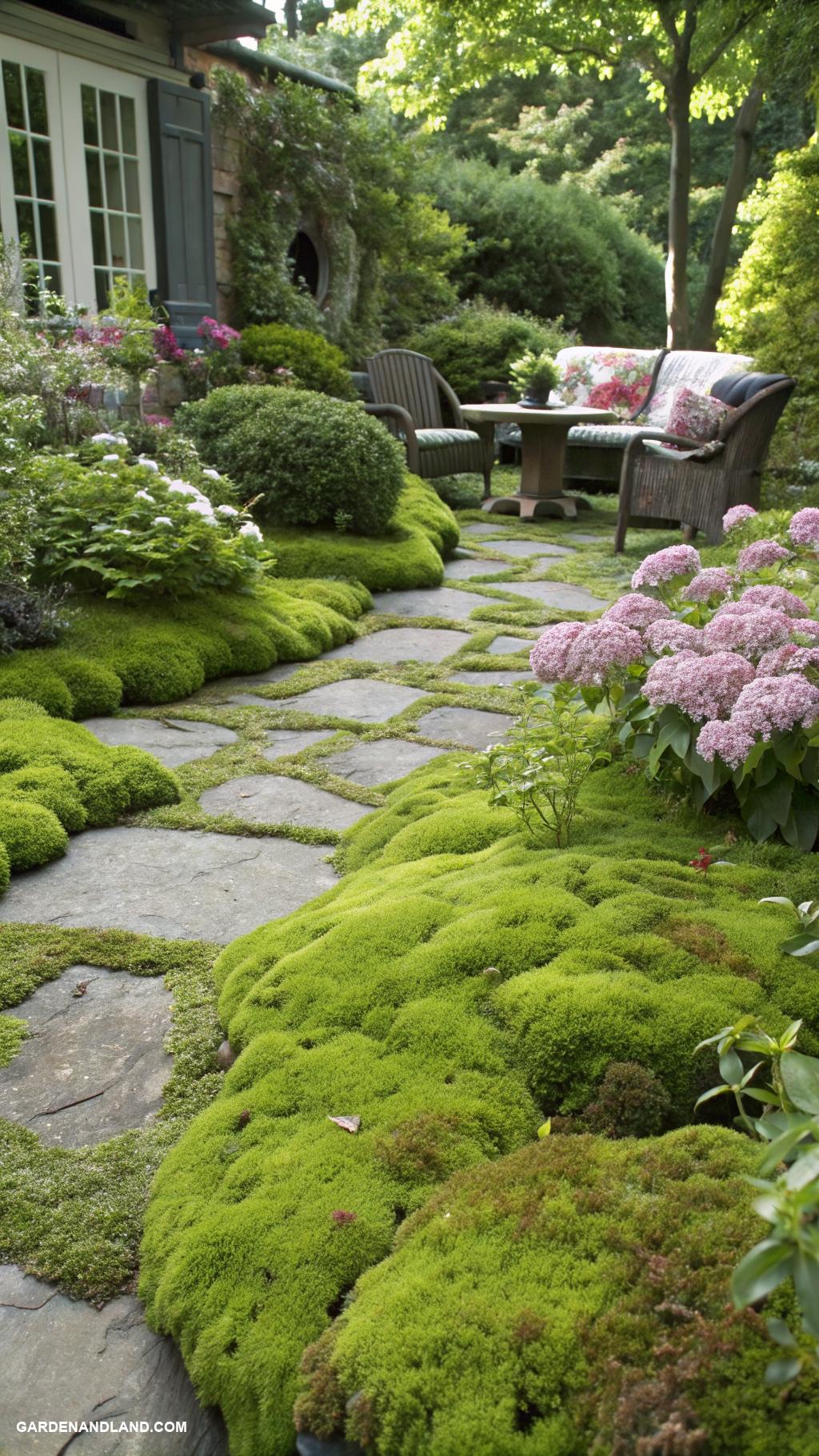 ground cover that chokes out weeds Moss for soft lush natural carpet