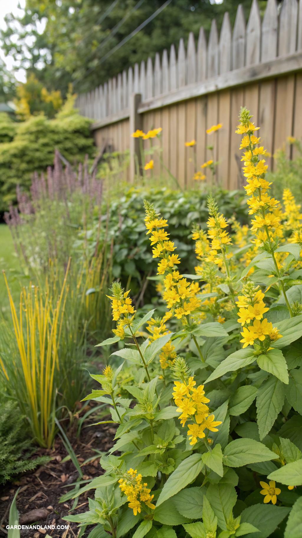 low growing ground cover Lysimachia for sunny vibrant ground layer