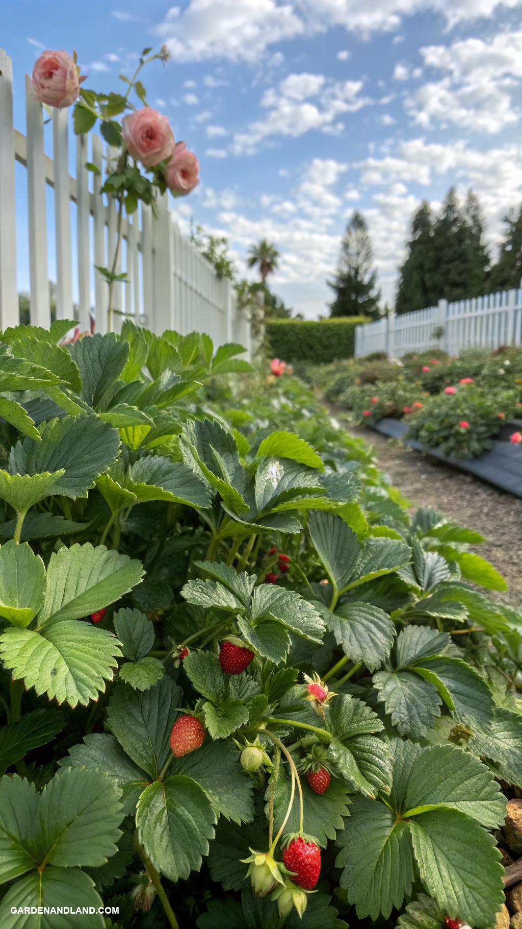 strawberry patch ideas Strawberry ground cover for vibrant color